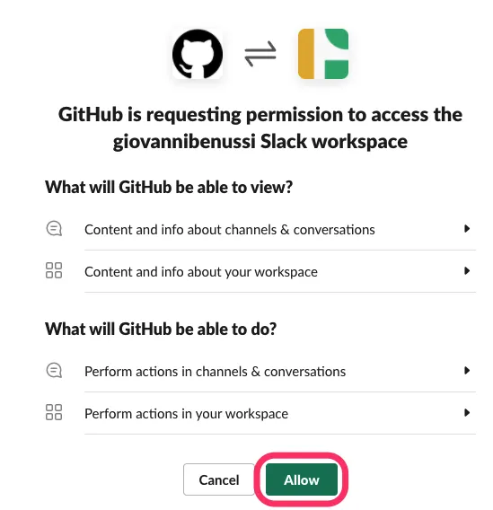 Authorize GitHub